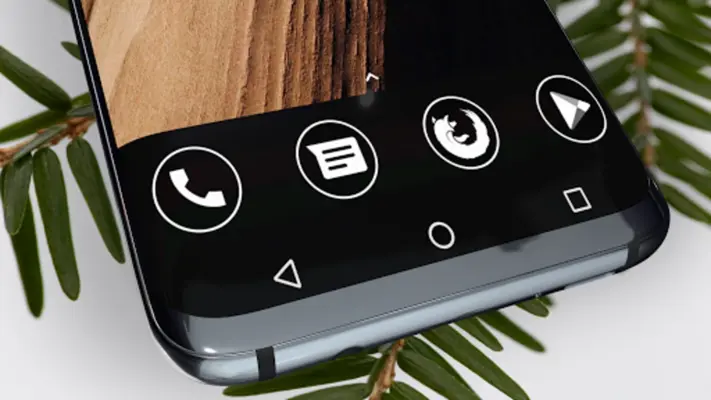 Monoic White Minimal Icon Pack android App screenshot 6